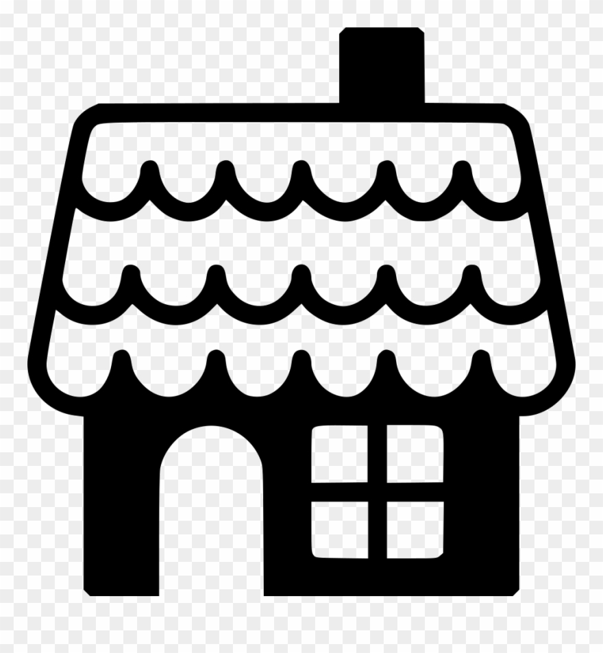 944 X 980 0 - Gingerbread House Svg Free Clipart