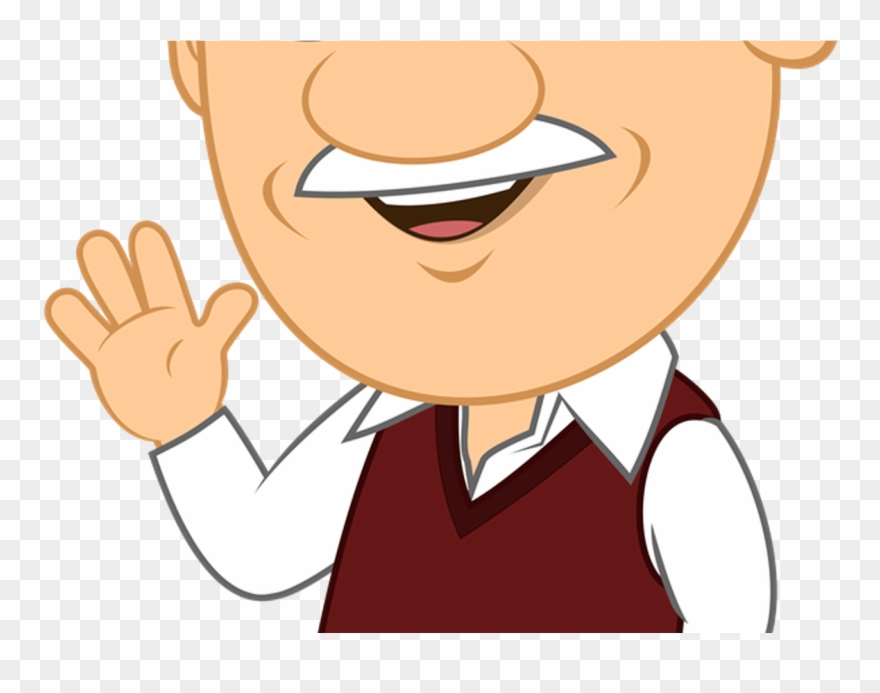 Free Cartoon Grandpa Clip Art - Grandpa Cartoon - Png Download