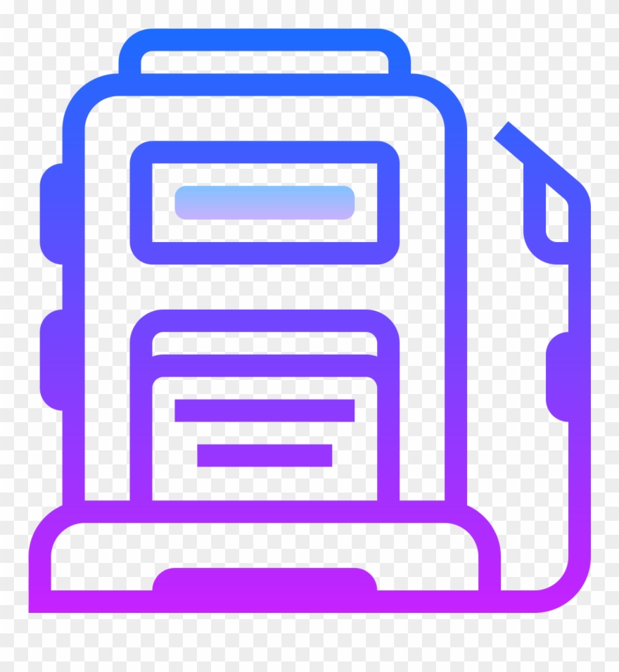 Gas Station Icon Clipart