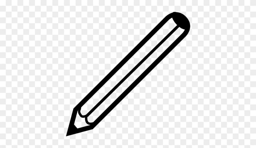 Pencil Icon Clip Art Download - Transparent Background Pencil Icon Png
