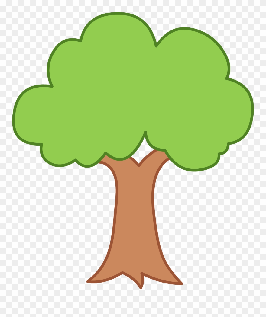 Tree Cliparts - Cartoon Tree Images Hd - Png Download