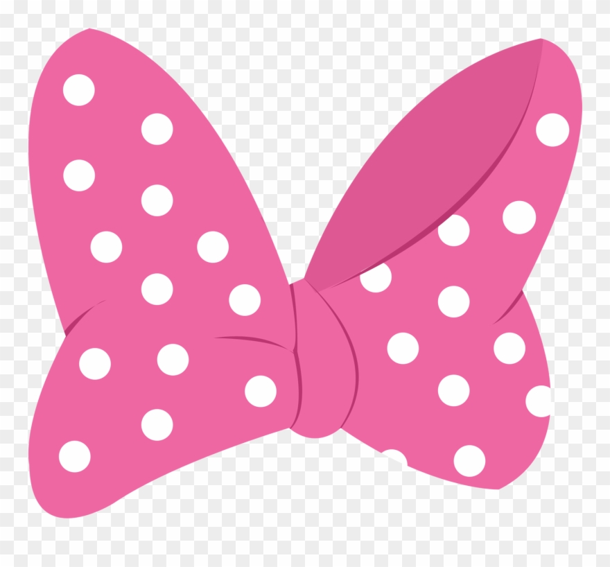 Mickey And Friends, Birthday Decorations, Disney Scrapbook, - Minnie Mouse Ribbon Png Clipart