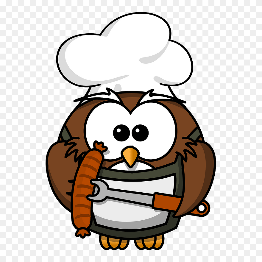 10 Hilarious German Sausage Sayings To Try On Your Owl Chef Shower Curtain Clipart (40286