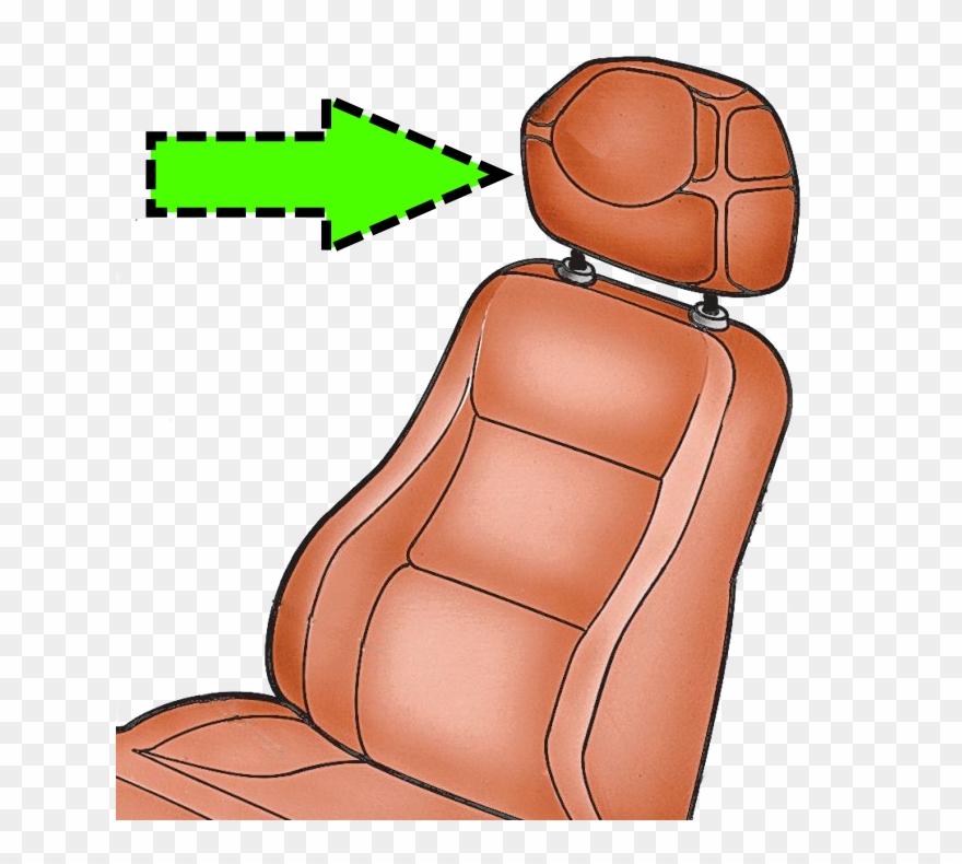 Die Kopfstütze - Cartoon Clipart