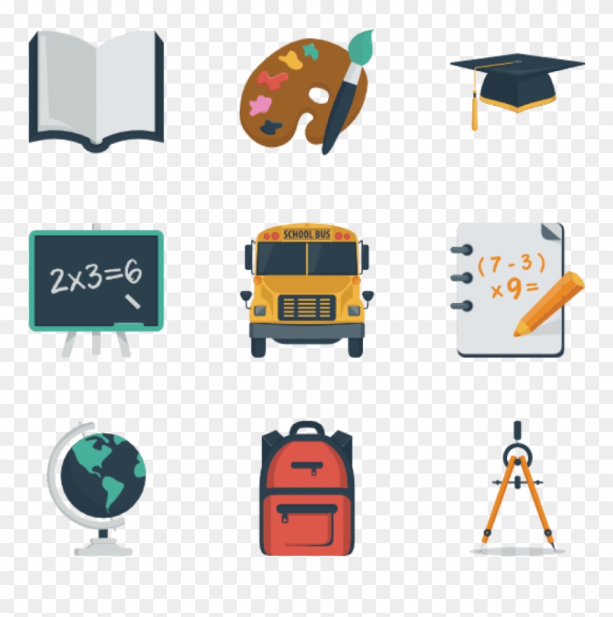 Educative Set - Icon Pack Book Clipart