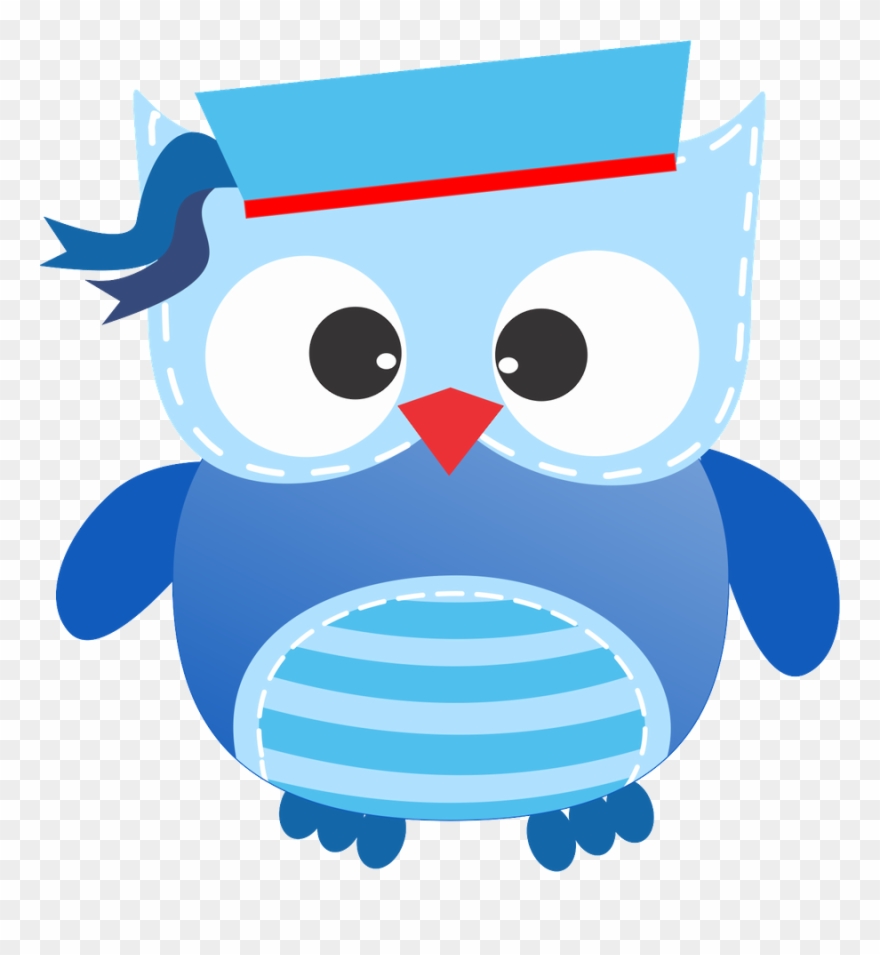 Minus Applikation Vorlagen, Schablonen, Applikationen, - Sailor Owl Clipart - Png Download