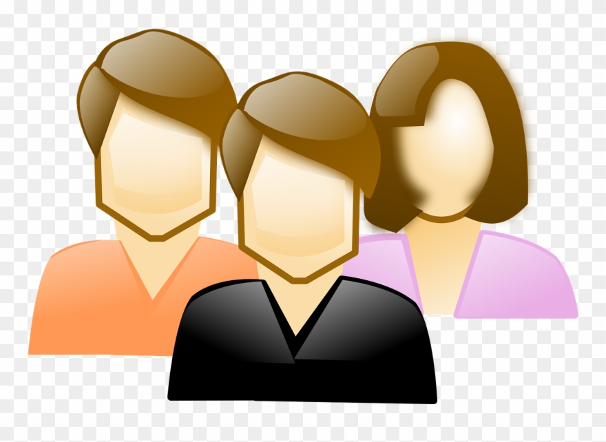Menu Item Icon - Group Of People Clipart - Png Download
