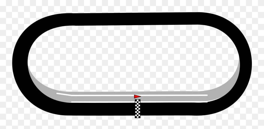 Race Clipart Speedway - Usa International Speedway - Png Download