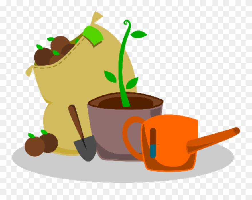 Garden Clipart Free Clipart Image Image - Gardening Tools Clipart Png Transparent Png