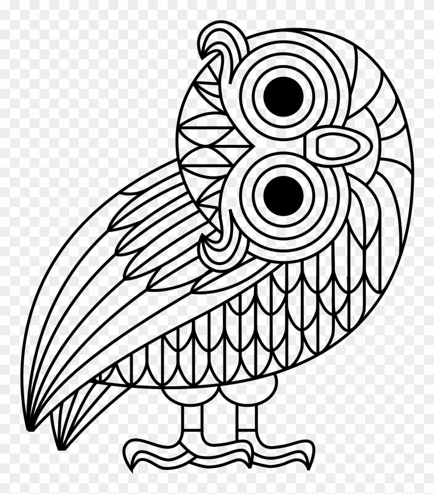 Image Result For Owl Drawing - Documenta 14 Logo Clipart