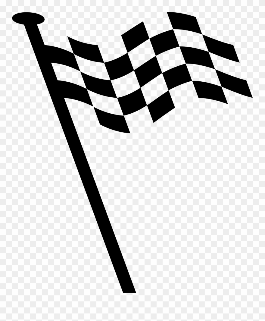 Racing Clipart Amazing Race - Checkered Race Flag Transparent - Png Download