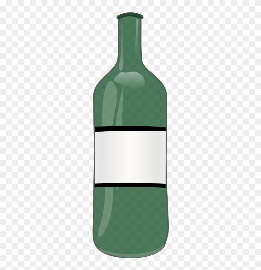 Wine Clip Art - Bottle Clipart - Png Download