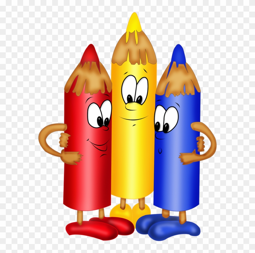 Яндекс - Фотки - Pencil Colours Clipart - Png Download