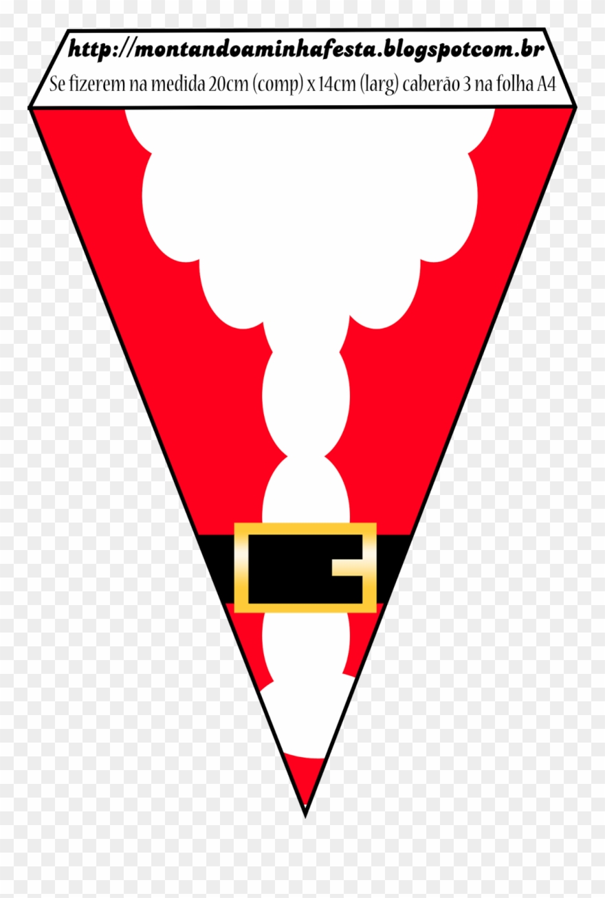 Montando A Minha Festa - Bandeirinhas De Feliz Natal Clipart