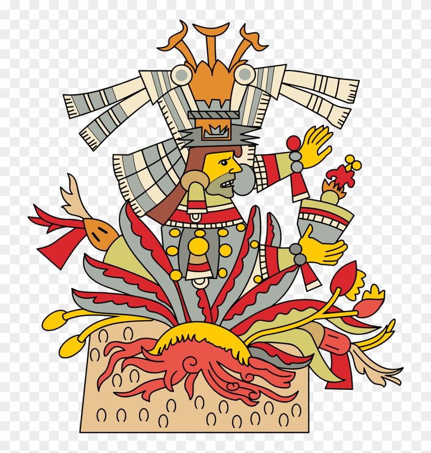 Aztec Clipart Amazing - Mayahuel Goddess - Png Download