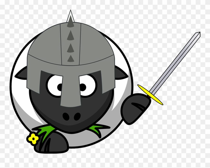 Ancient Clip Art Download - Cartoon Sheep - Png Download