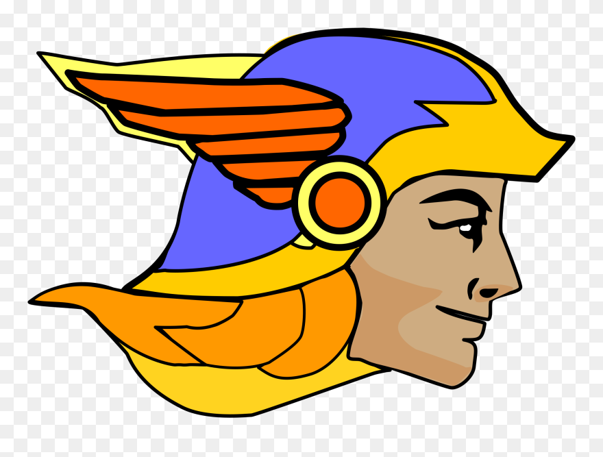 Free To Use Public Domain Religious Clip Art - Hermes Greek God Head - Png Download