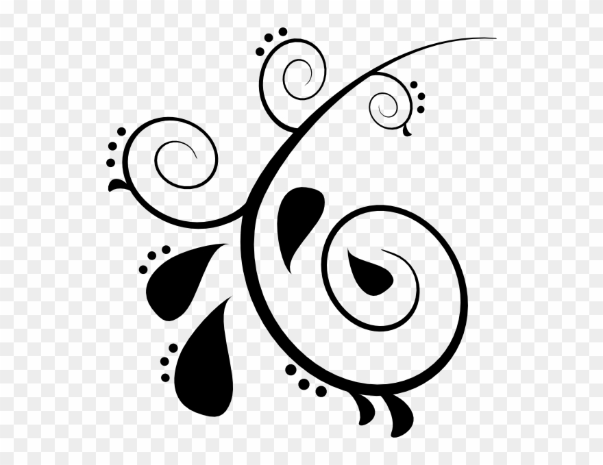 Paisley Design Clip Art - Png Download