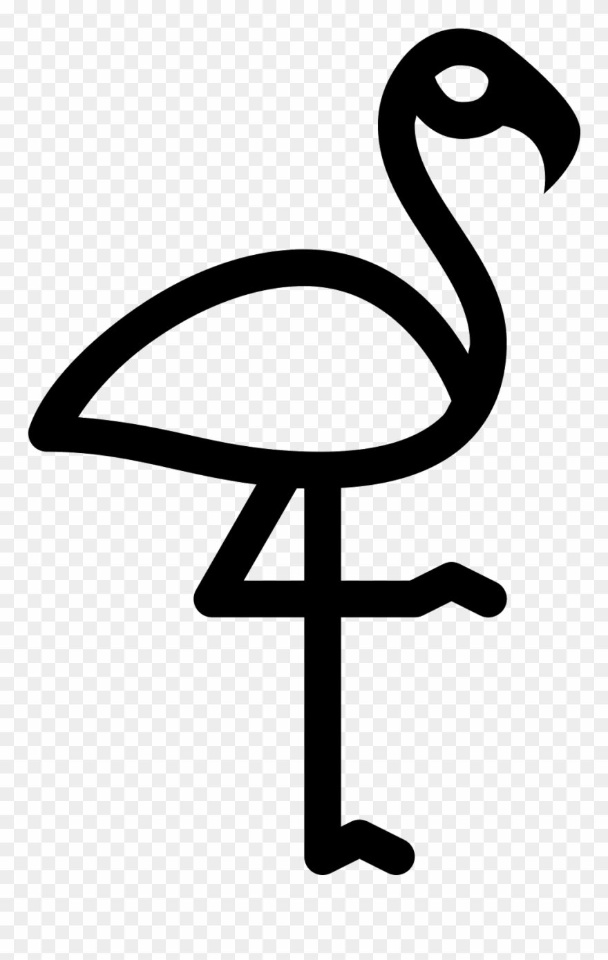 Flamingo Icon - Flamingo Icon Png Clipart