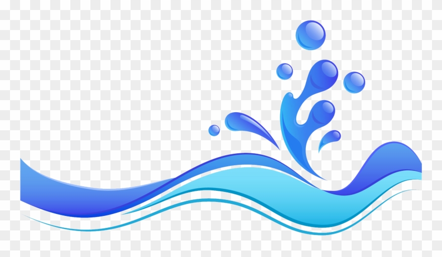 Party Like A Yacht Star - Water Splatters Clipart - Png Download