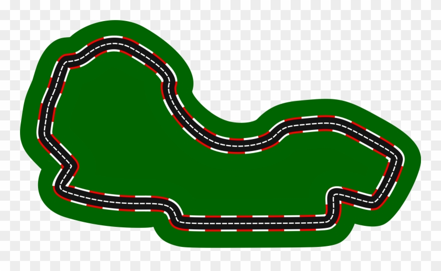 Clip Art Royalty Free Stock Car Race Track Clipart - Track Car Race Clipart - Png Download