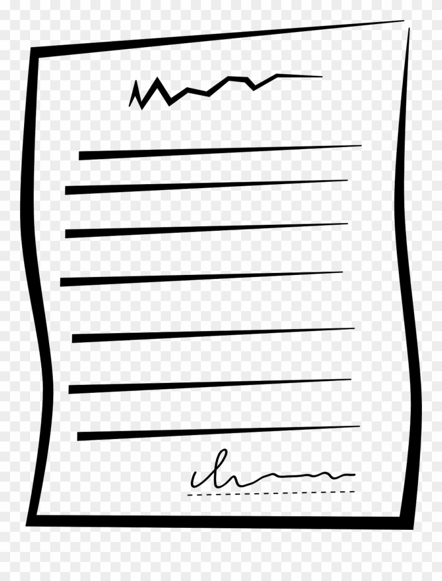 Bevor Sie Loslegen, Sollten Sie Einige Dinge Beachten - Document Cartoon Clipart