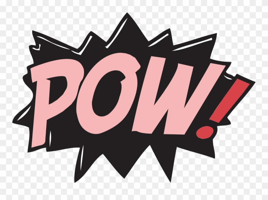 Hahahaha - Womens Pow Comic Super Hero Cartoon Retro Slogan T-shirt Clipart