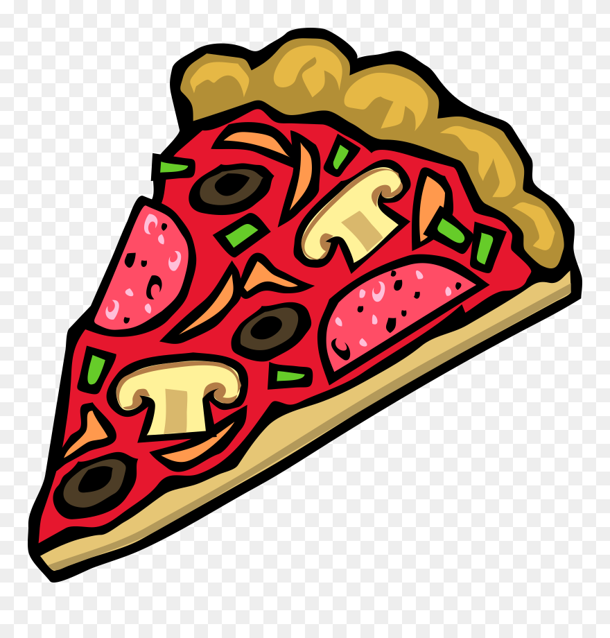 Pizzastück Clipart - Schlechte Ernährung - Pizza Clip Art - Png Download