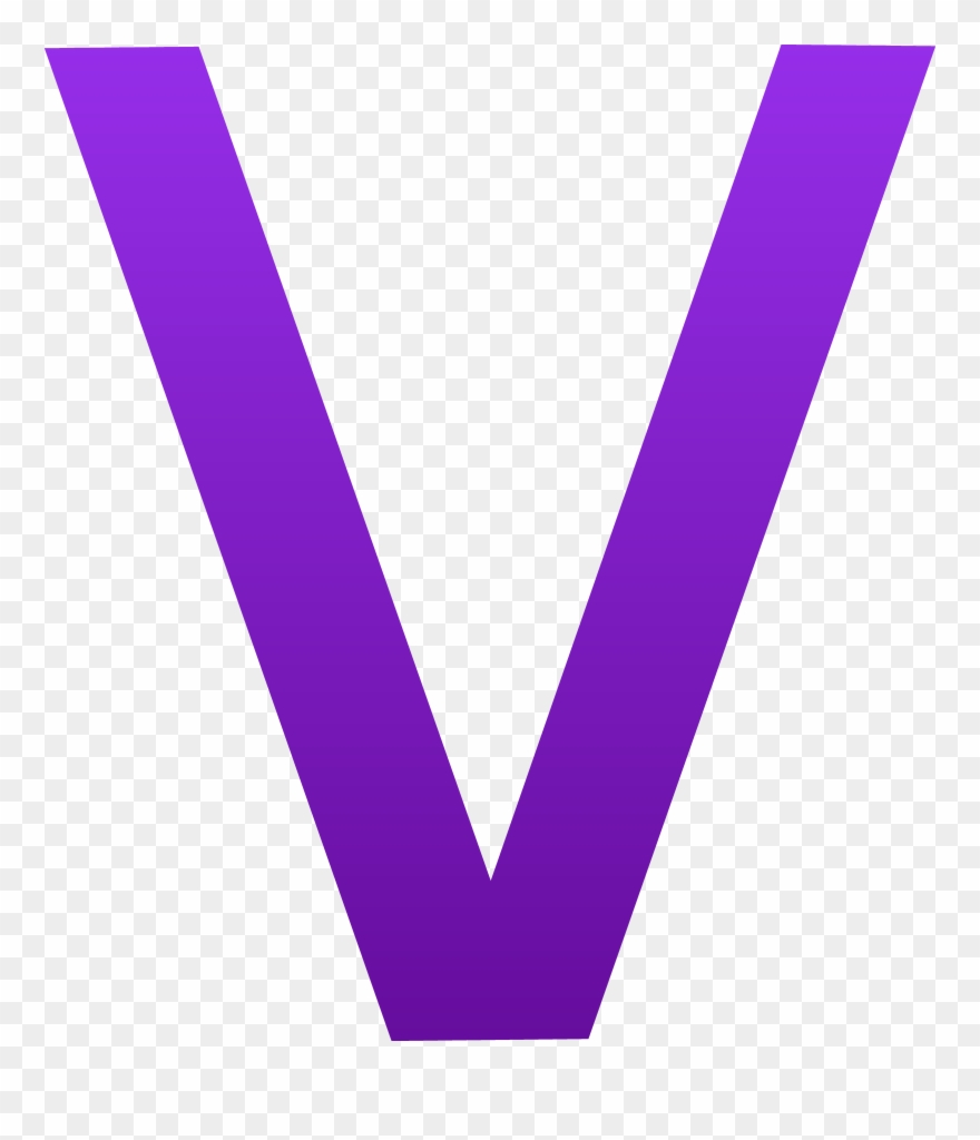 Letter V Cliparts - Clip Art - Png Download