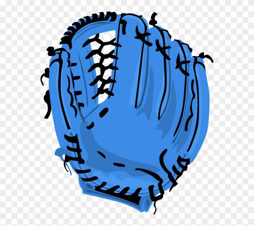 Clipart - Baseball Glove Shower Curtain - Png Download