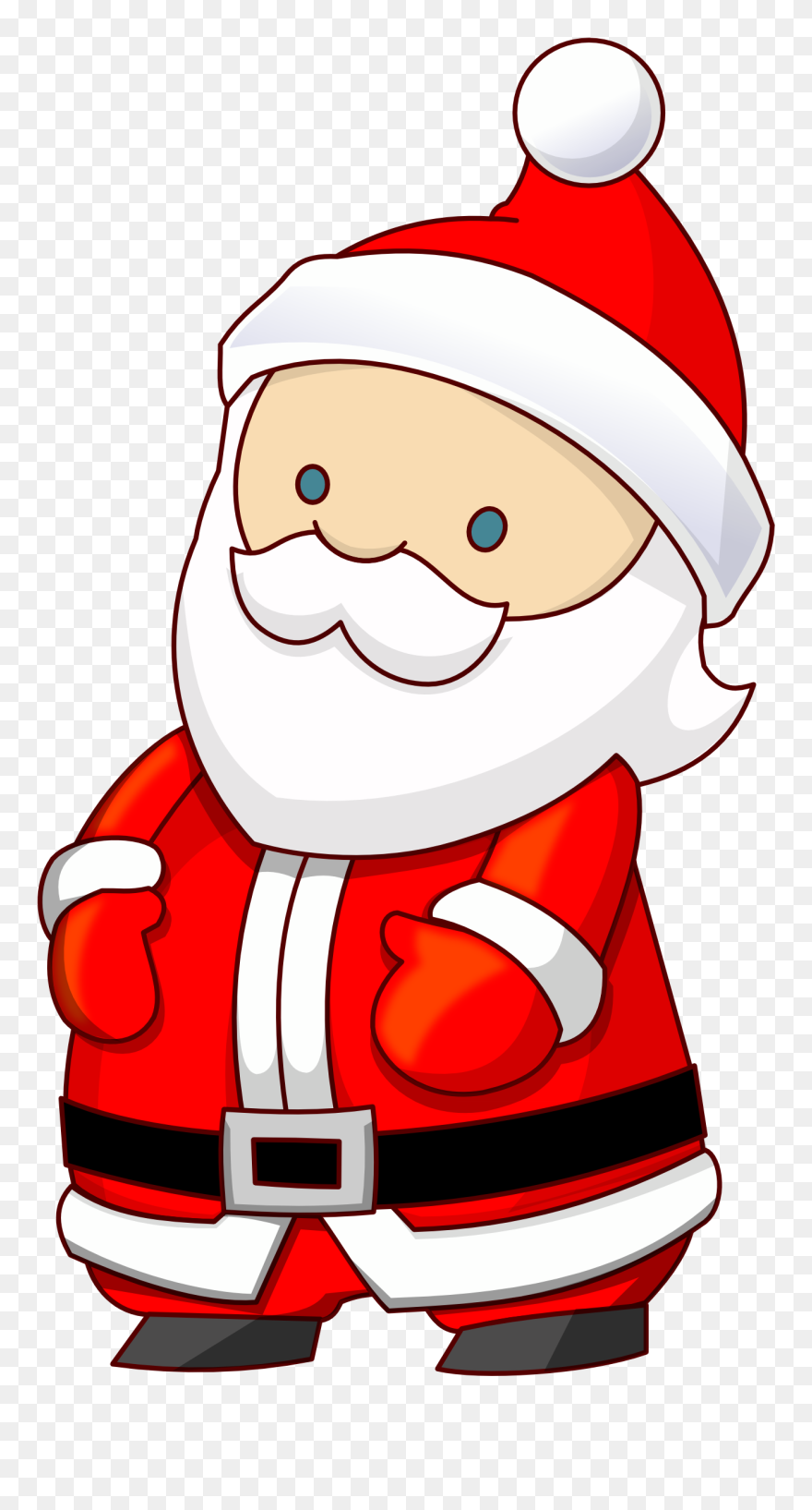 Free To Use Public Domain Christmas Clip Art - Santa Is Coming - Png Download