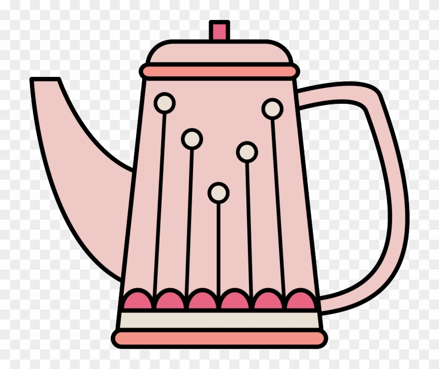 Teapot Clipart Paisley - Portable Network Graphics - Png Download