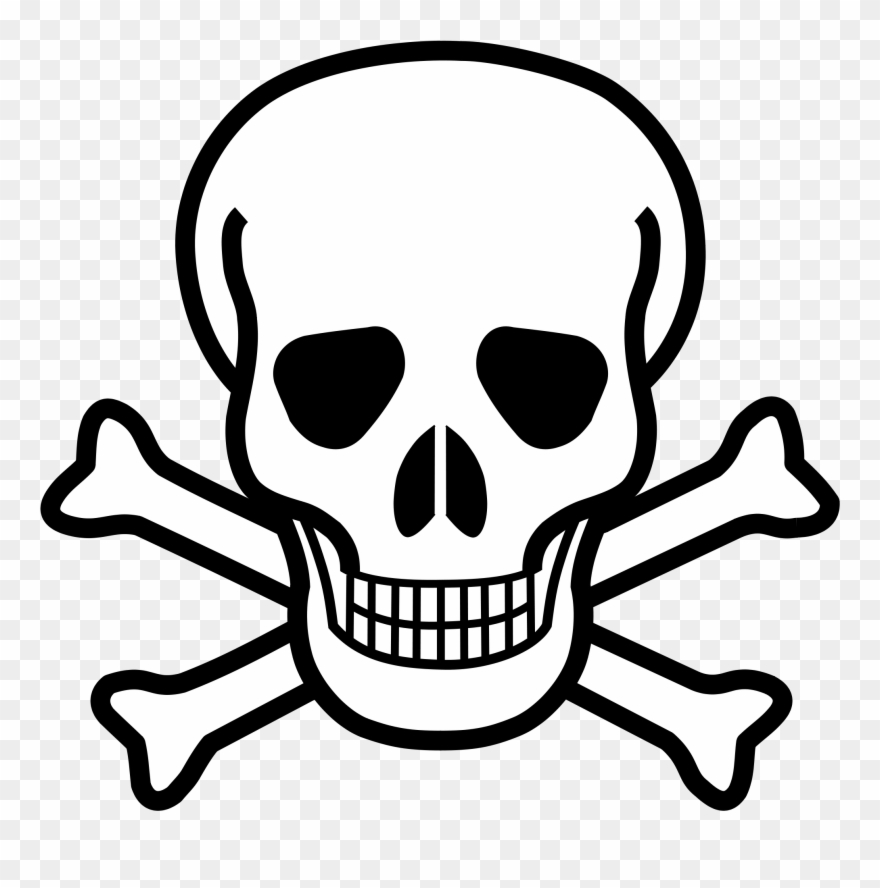 National Poison Prevention Week - Skull And Crossbones Clipart