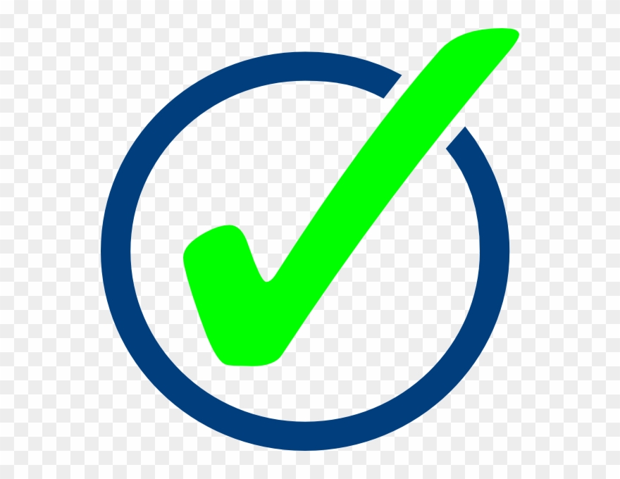 Check Mark Clip Art At Clkercom Vector Online - Mark Clipart - Png Download