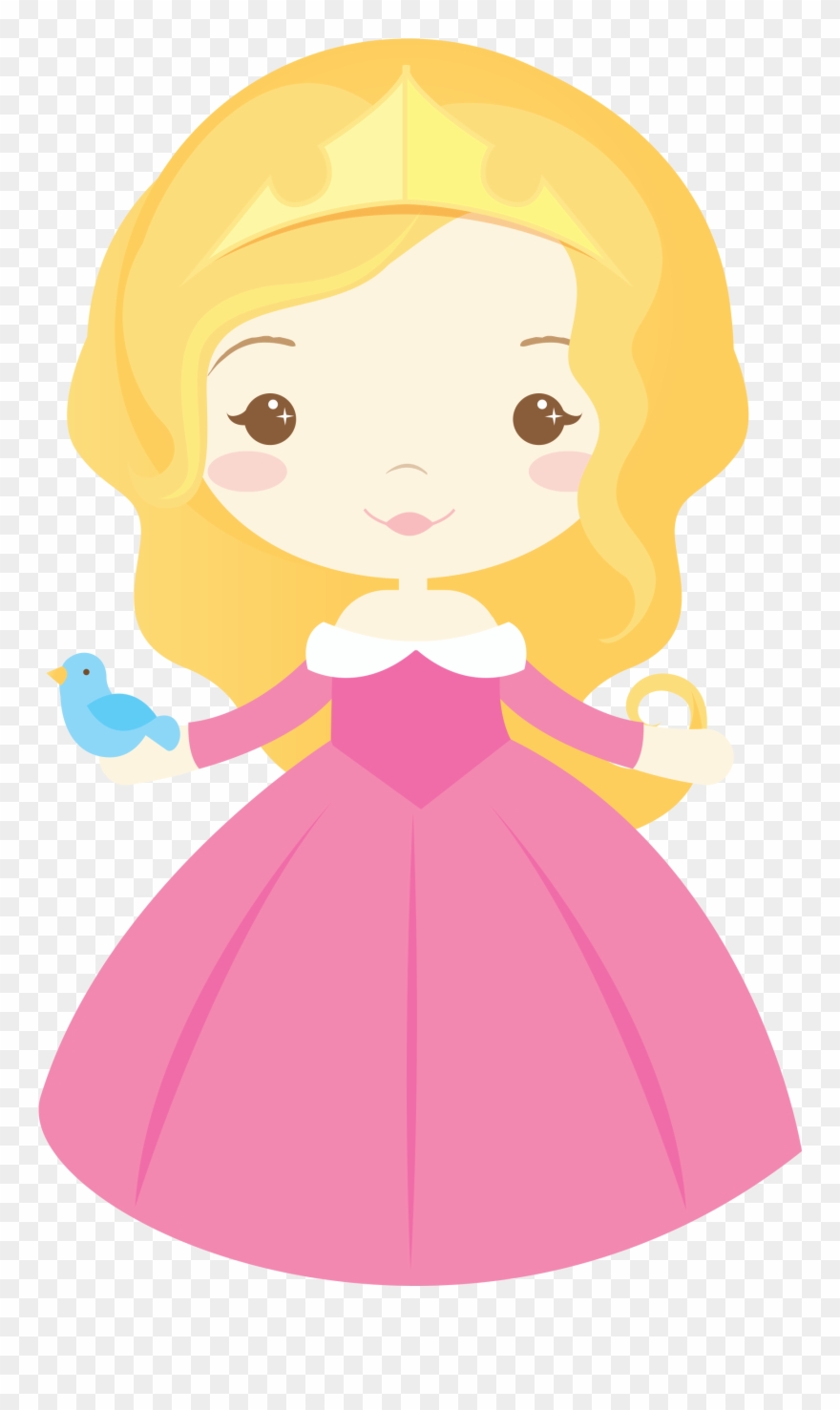 Collection Of 14 Free Auroras Clipart Pretty Princess - Desenho Princesa Png Transparent Png