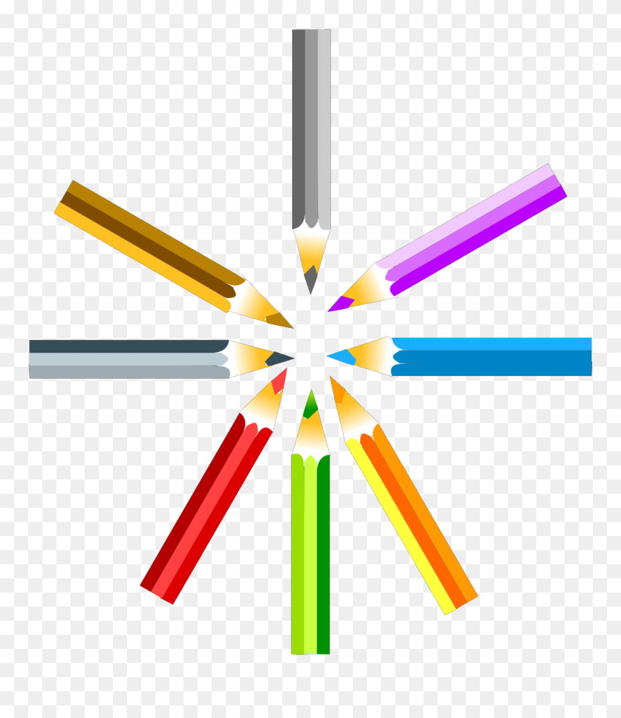 Download Color Pencil Clipart - Colored Pencil - Png Download