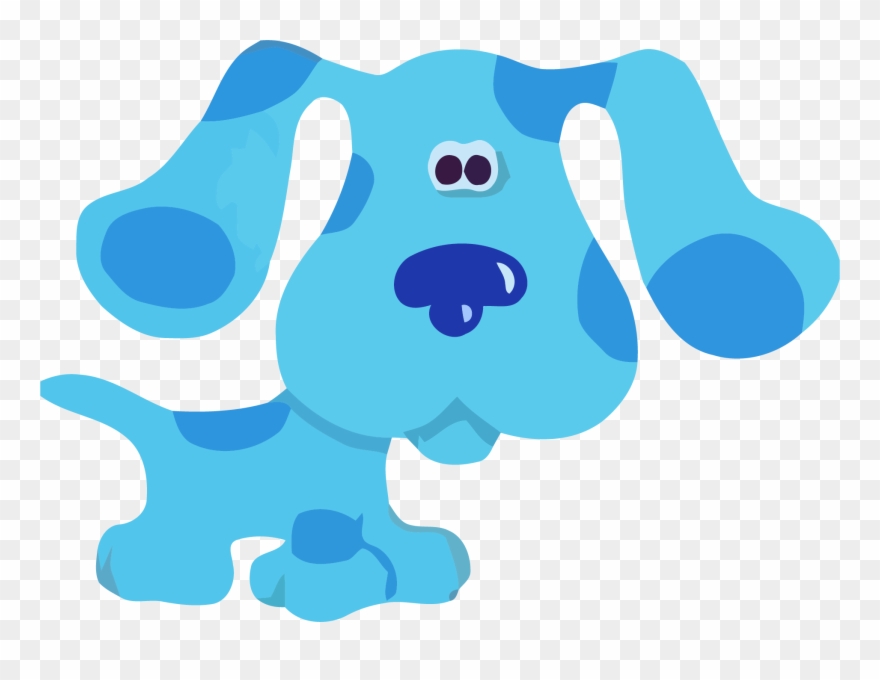 Blues Clues Clipart At Getdrawings - Blues Clues Blue Tail - Png Download