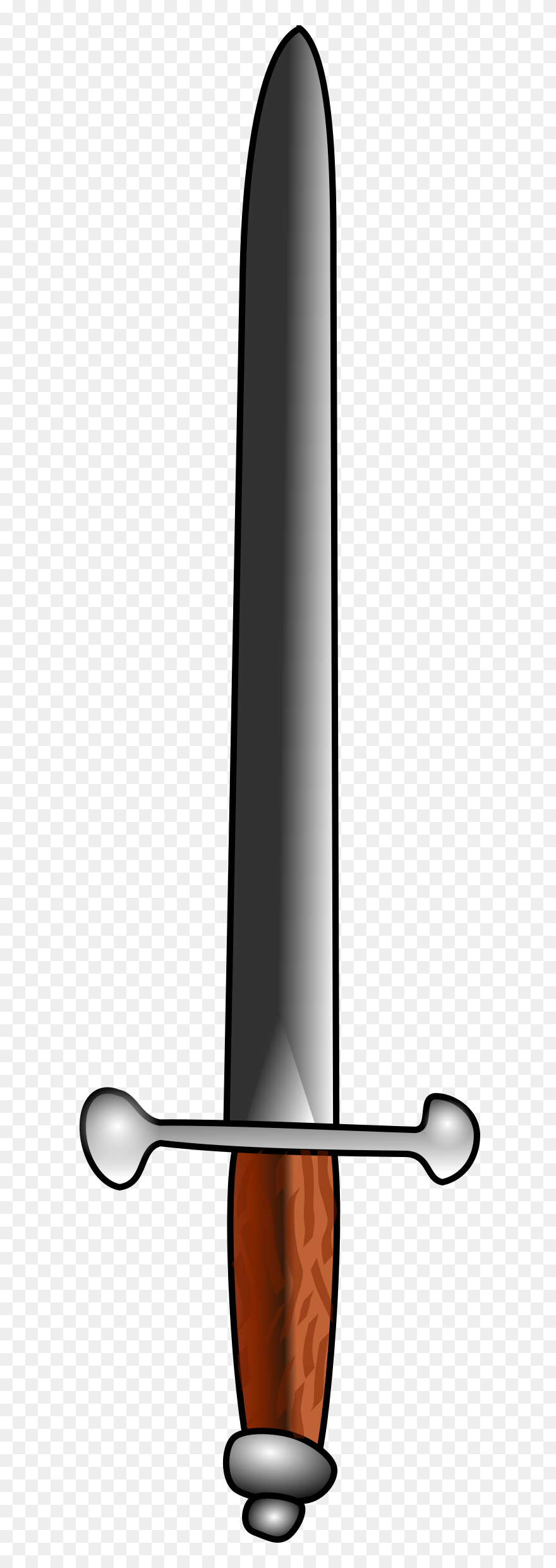 Dagger Clip Art - صورت سيف Png Transparent Png
