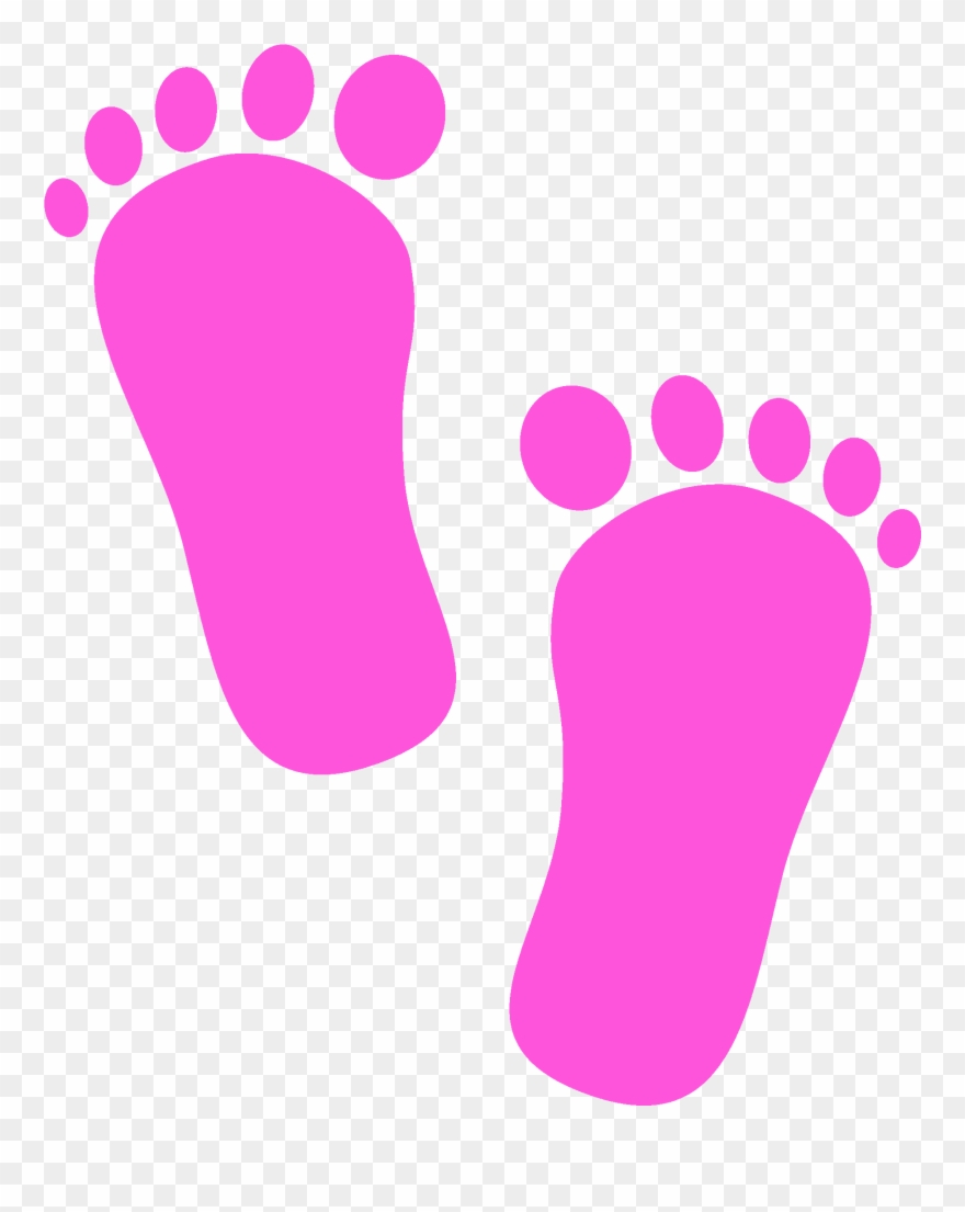 Baby Feet Png Download - First Mother's Day New Mom Gift Baby Footprints 18k Clipart