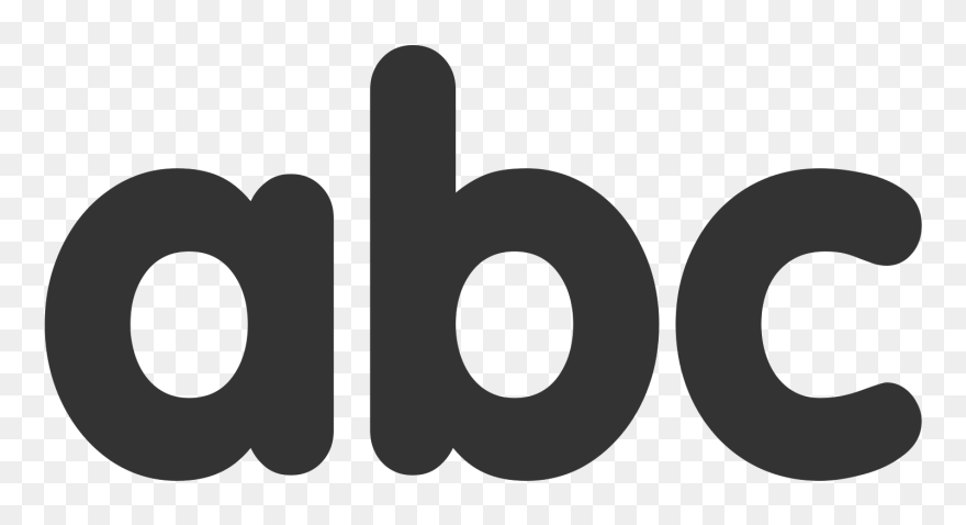 Message Abc Clipart Vector Clip Art Free Design - Abc Clip Art Black And White - Png Download