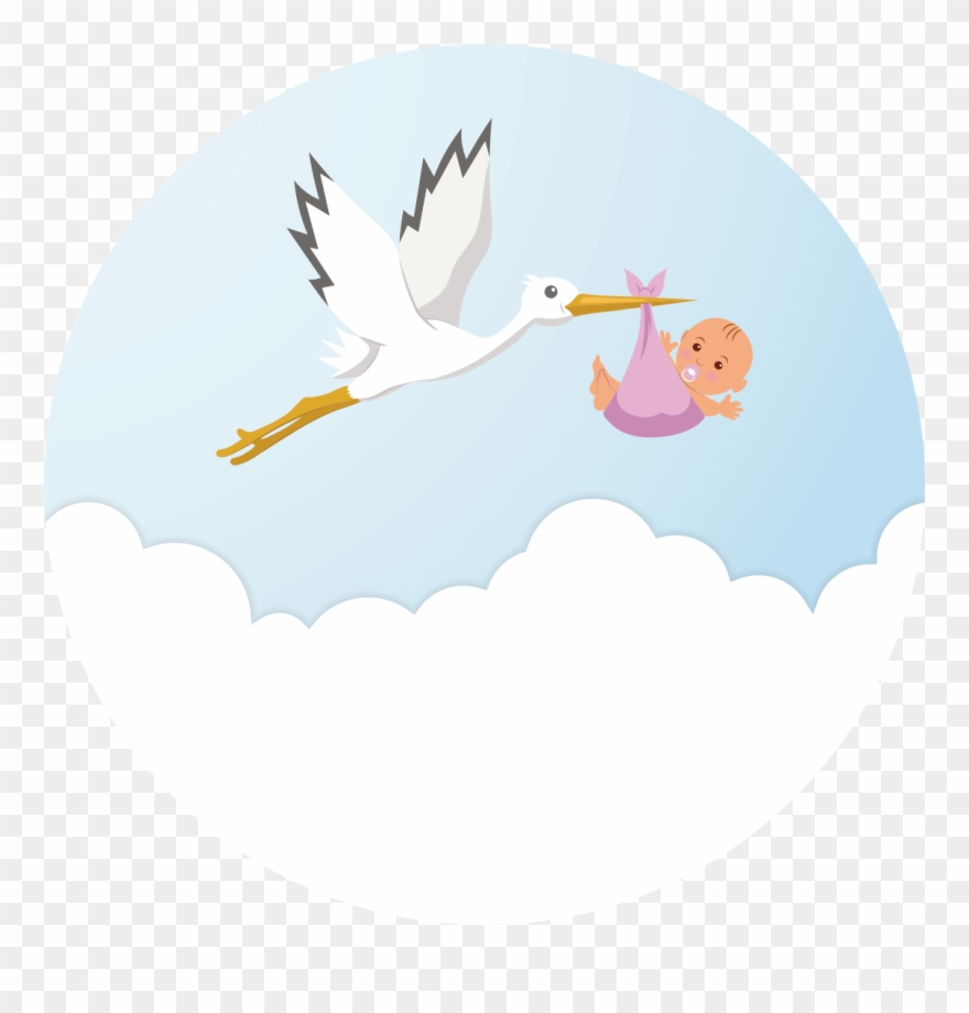 Congratulation Card For New Baby Template Clipart