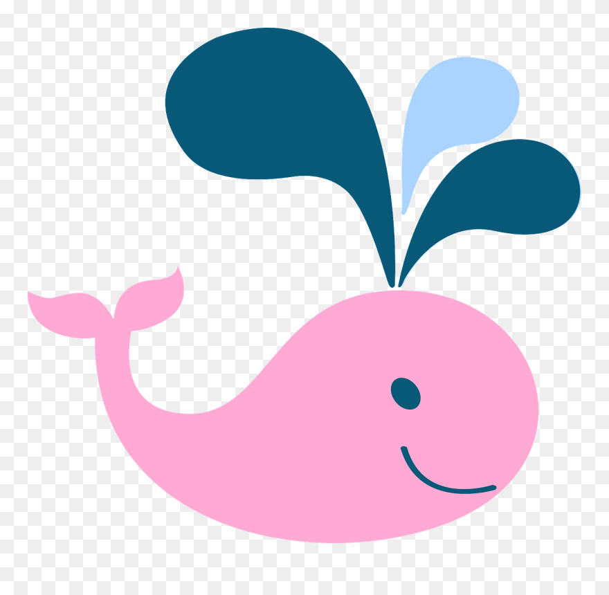 Use Pink Whales Cliparts Only For Personal Use, Because ...