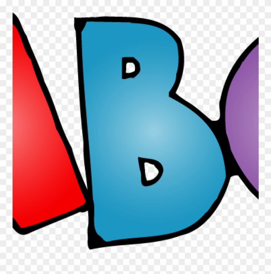Abc Clipart Royalty-free Clip Art - Abc On Transparent Background - Png Download