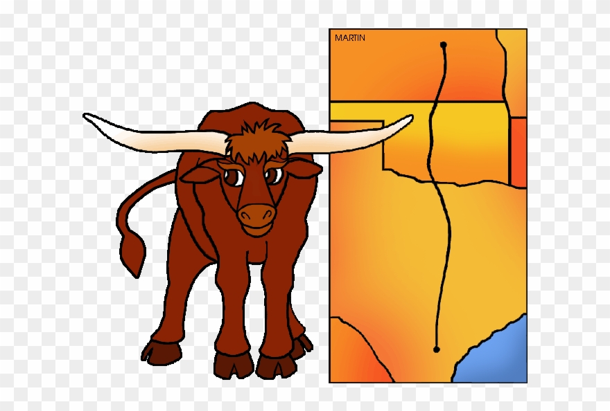 Chisholm Trail - Cartoon Clipart