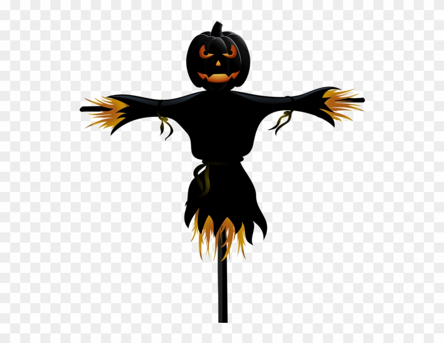 Halloween Pumpkin Scarecrow Transparent Png Clip Art - Scarecrow Transparent