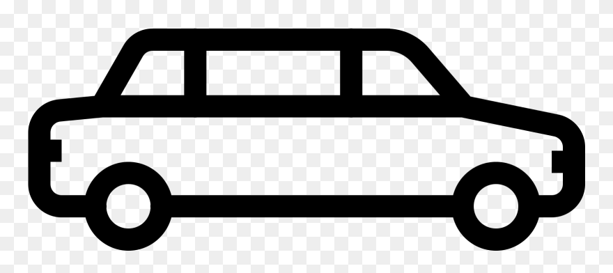 Limousine Car Icon - Icon Car Side Clipart