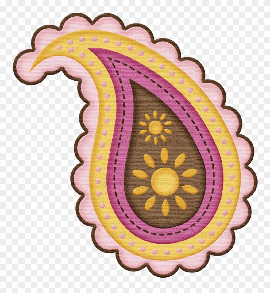 Paisley Clipart Saree Border - Sari - Png Download