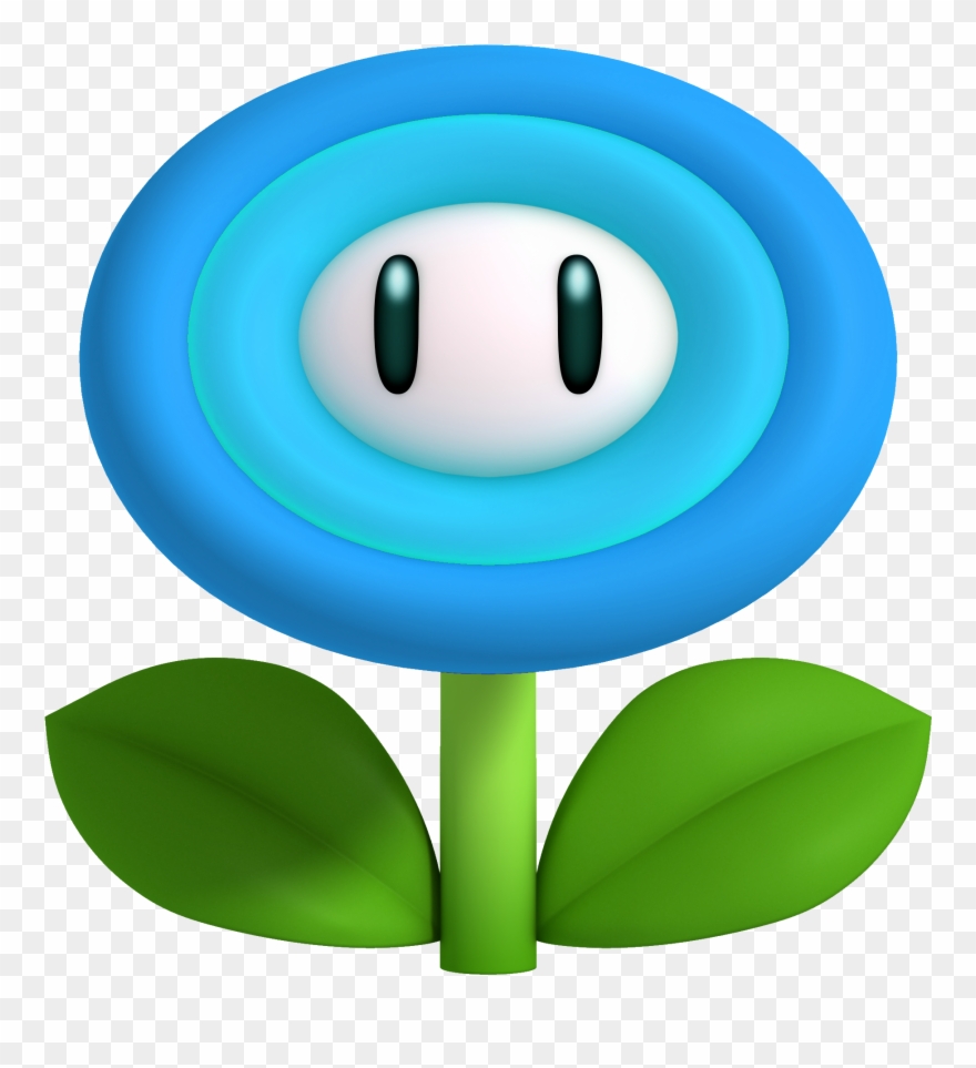 Mario Clipart Mario Flower - Super Mario Bros Fire Flower - Png Download