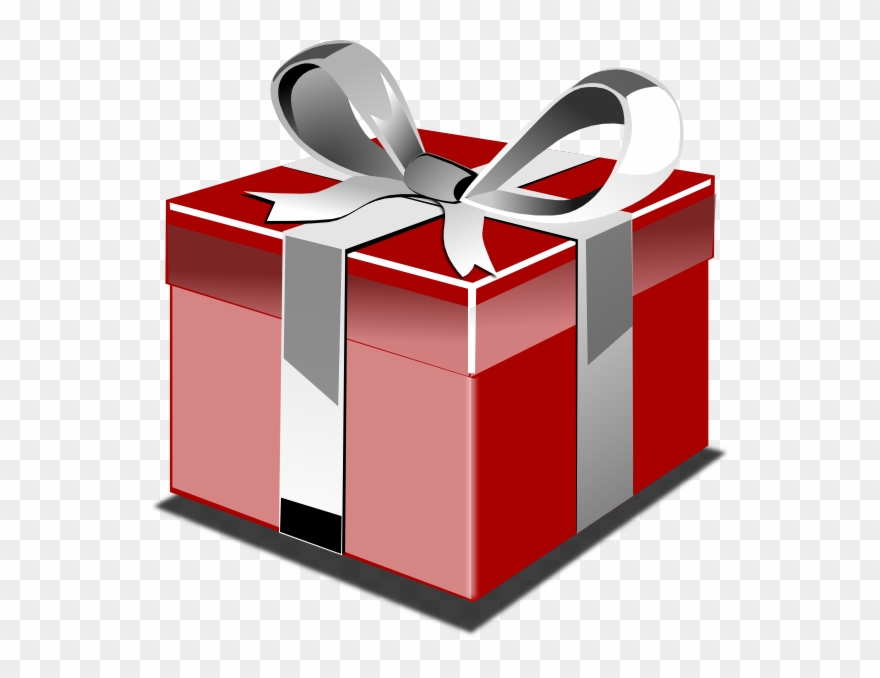 Birthday Present Clipart Cake - Kotak Hadiah Png Transparent Png