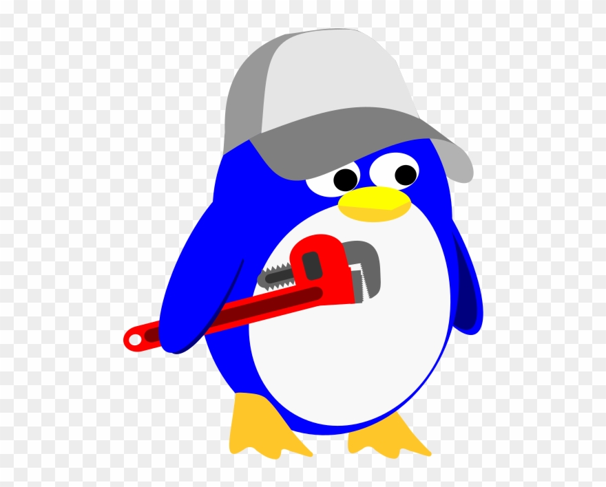 Clip Art Freeuse Download Advertising Clipart Advertiser - Penguin Plumber - Png Download